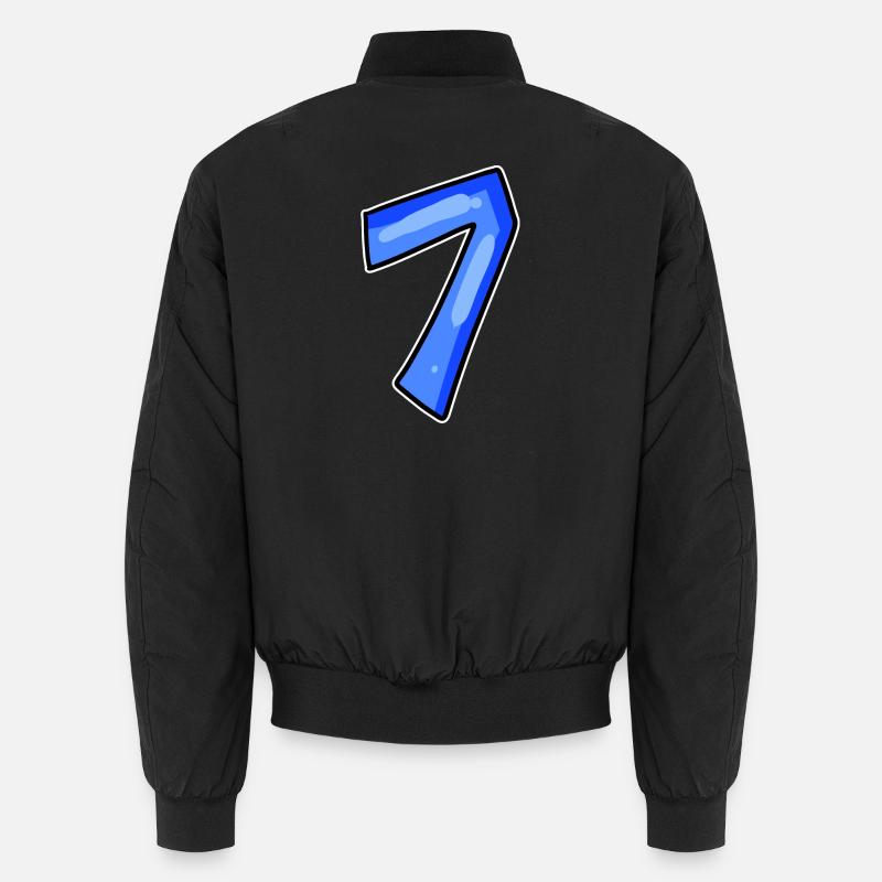 Numéro 7 Numéro Bomber unisexe