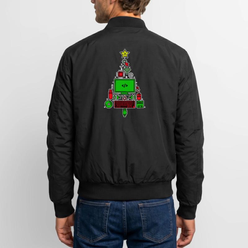 Code Debug Scripting Developer Computer Geek Unisex Bomber Jacket