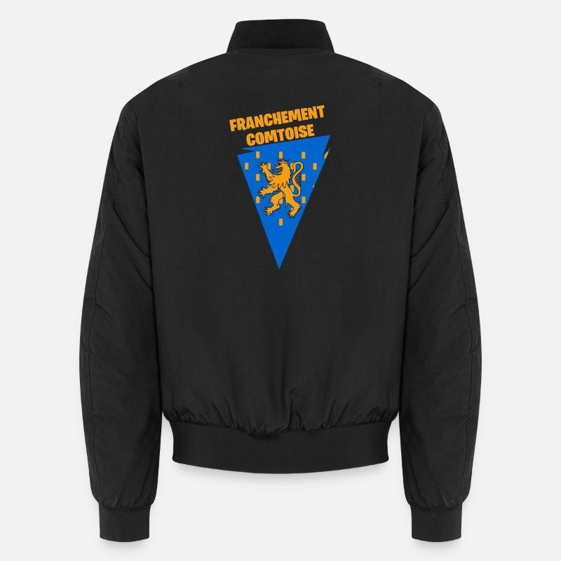 Franchement comtoise - Bomber unisexe - noir