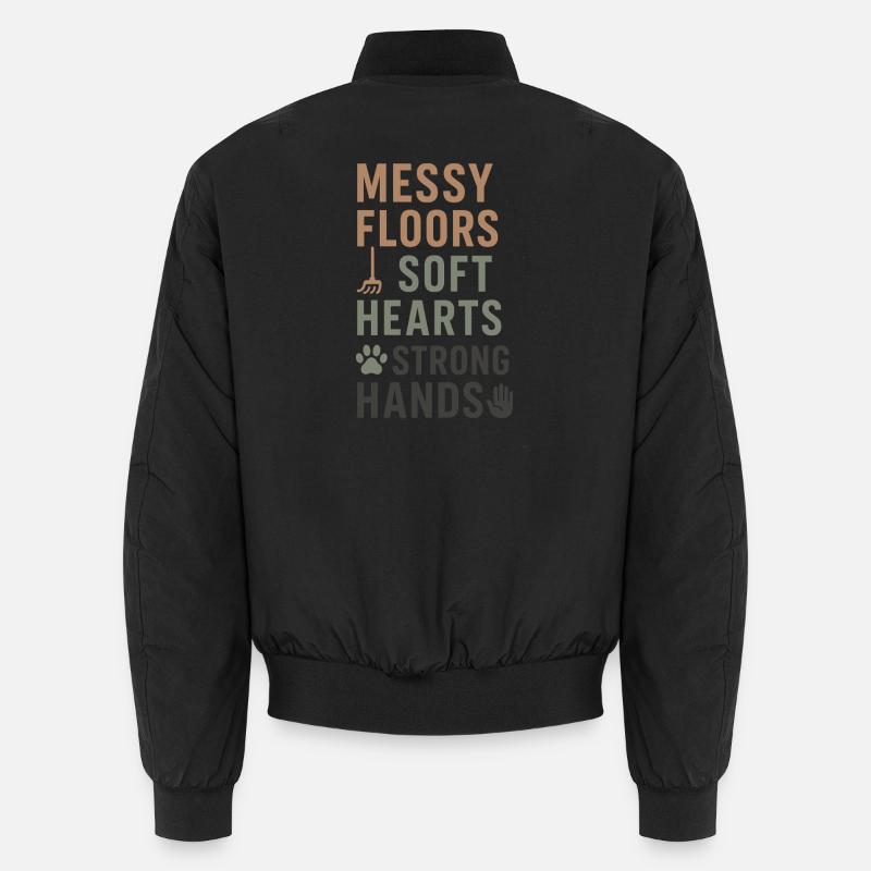 Tierheimmitarbeiter, Tierrettungs-freiwilliger - Unisex Bomberjacke - Schwarz