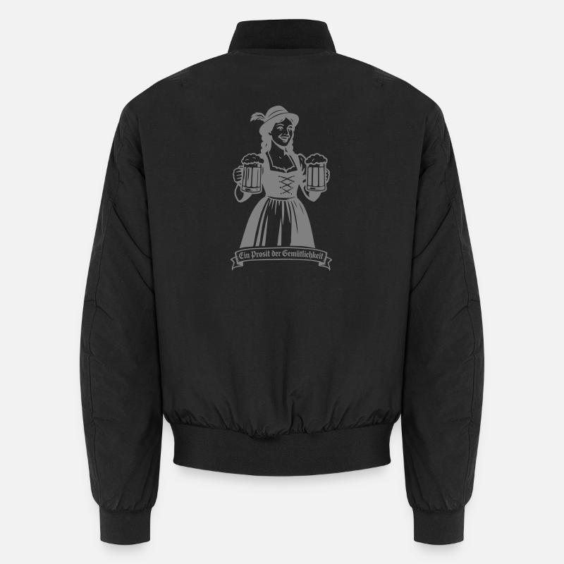 Ein Prosit der Gemütlichkeit Unisex Bomberjacke