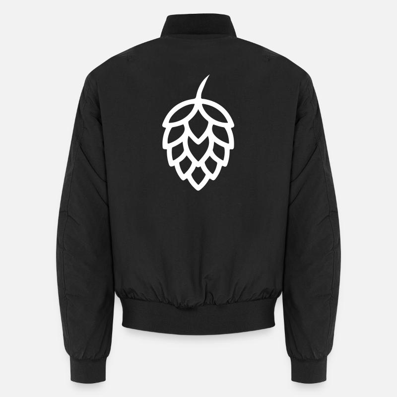 Icône du houblon Bomber unisexe