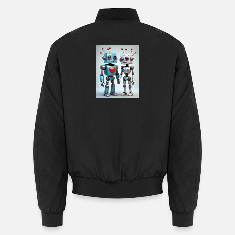 Couple de robots Bomber unisexe