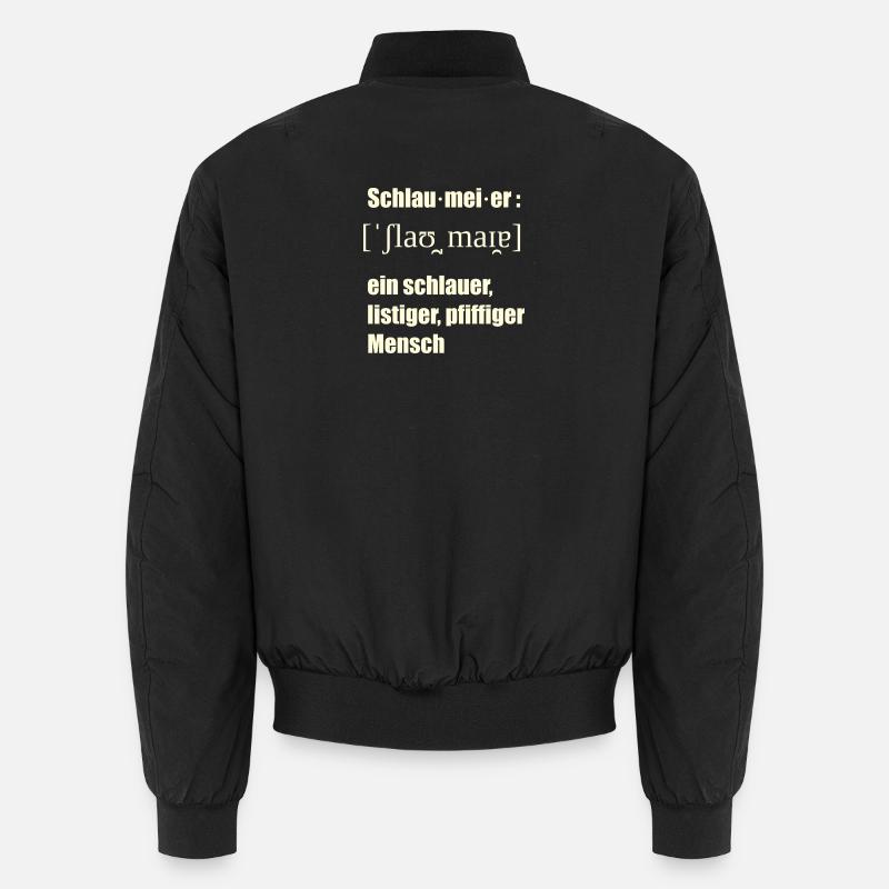 schlaumeier Unisex Bomberjacke