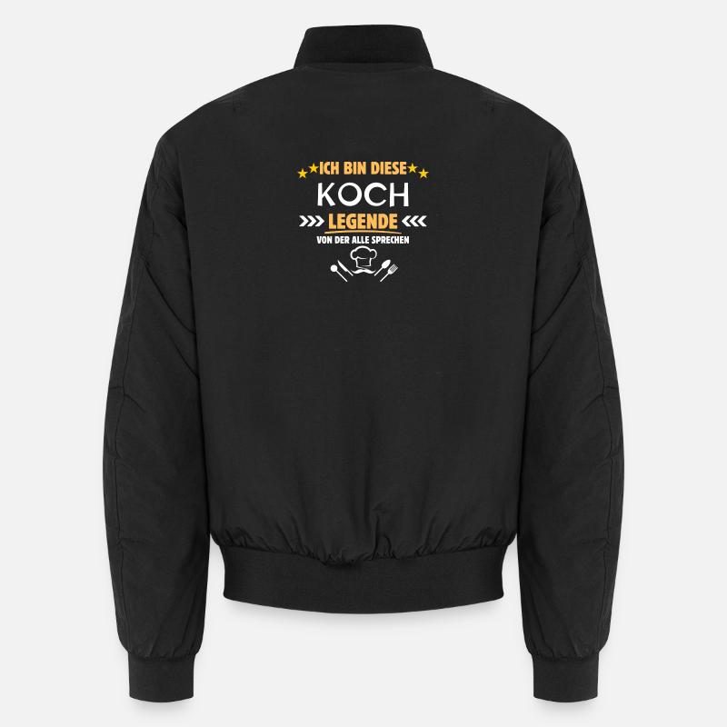 Koch Legende Unisex Bomberjacke