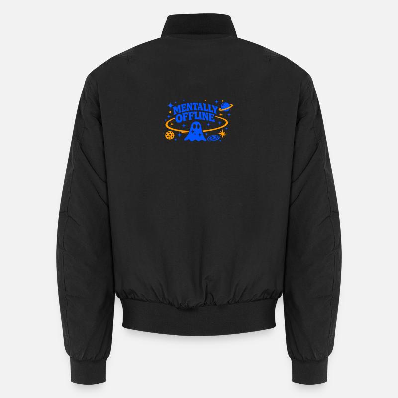 MENTALLY OFFLINE - Unisex Bomberjacke - Schwarz