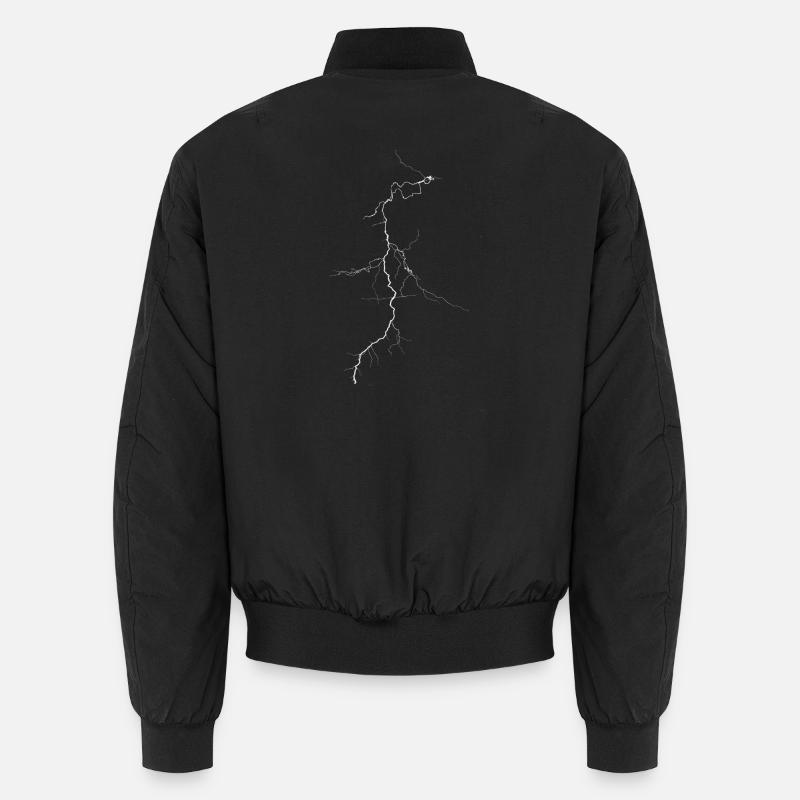 lightning Unisex Bomber Jacket