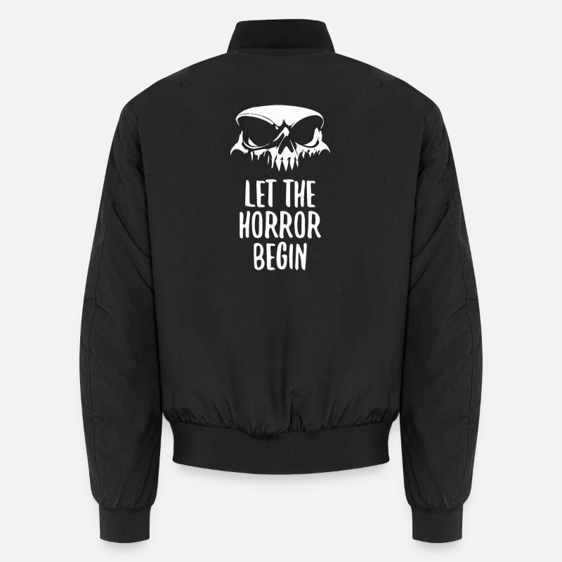 Let The Horror Begin Unisex Bomber Jacket
