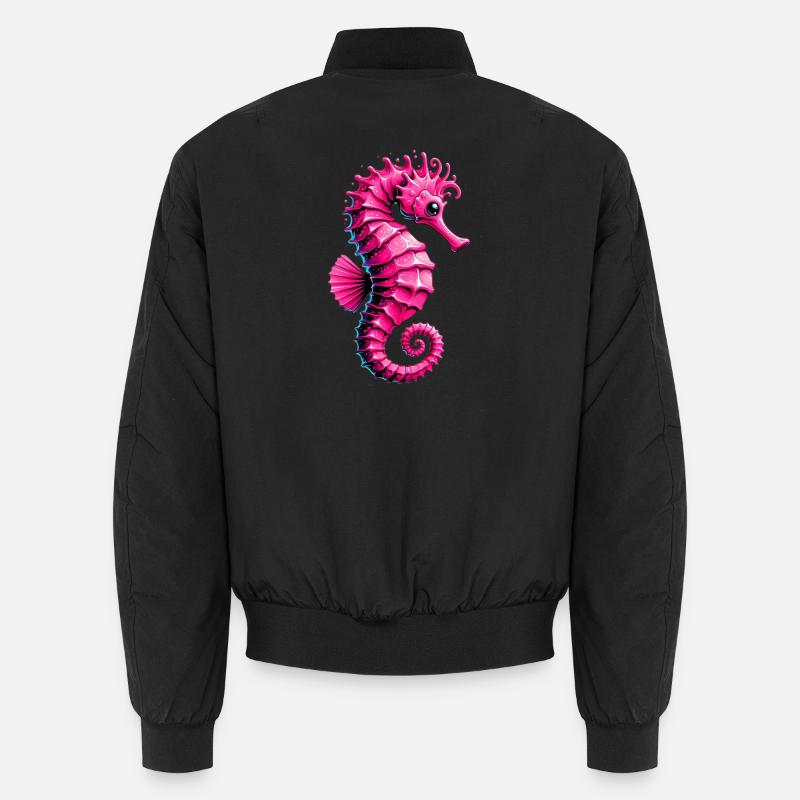 Seepferdchen Unisex Bomberjacke