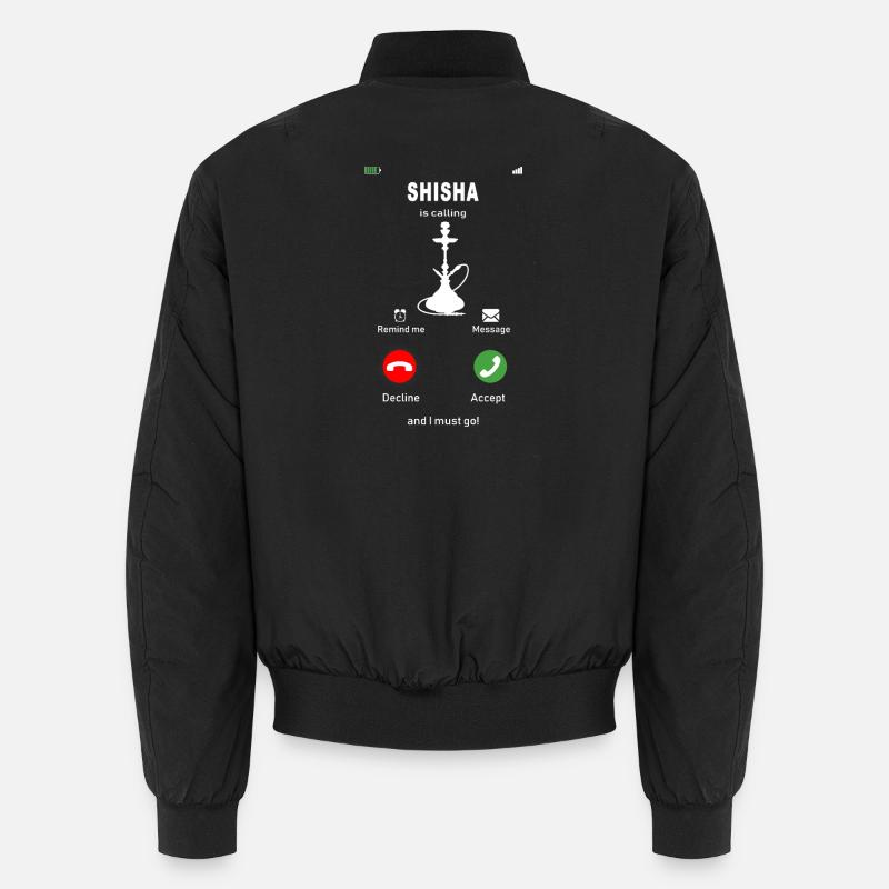 Shisha is calling Unisex Bomberjacke