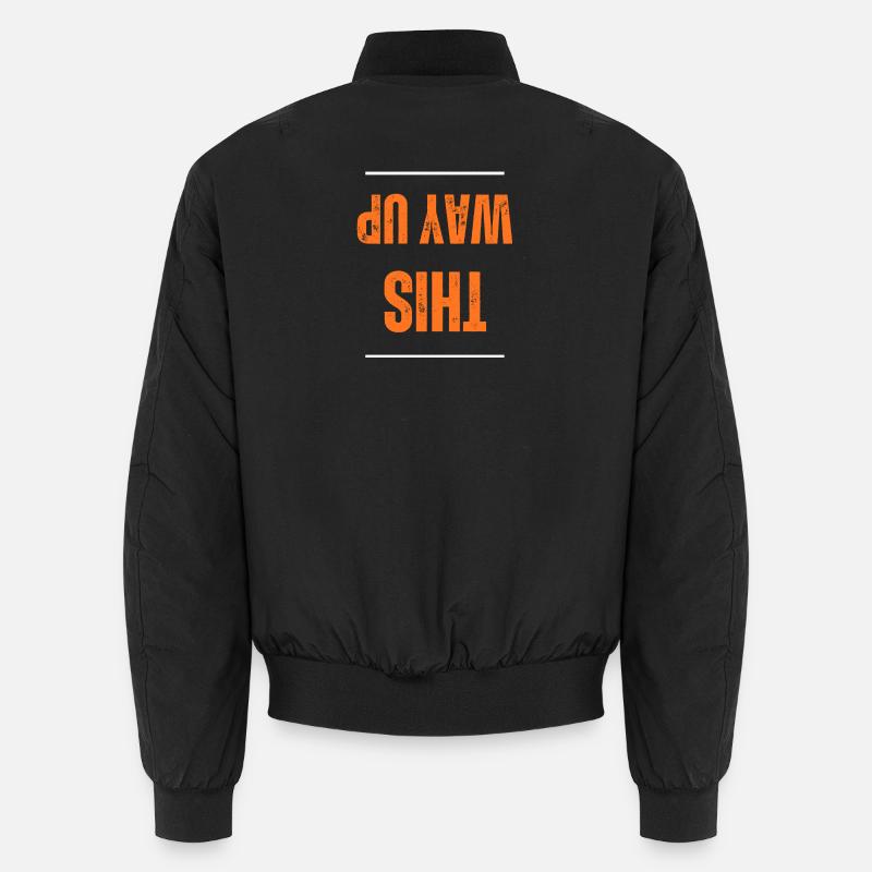 This Way Up Unisex Bomber Jacket