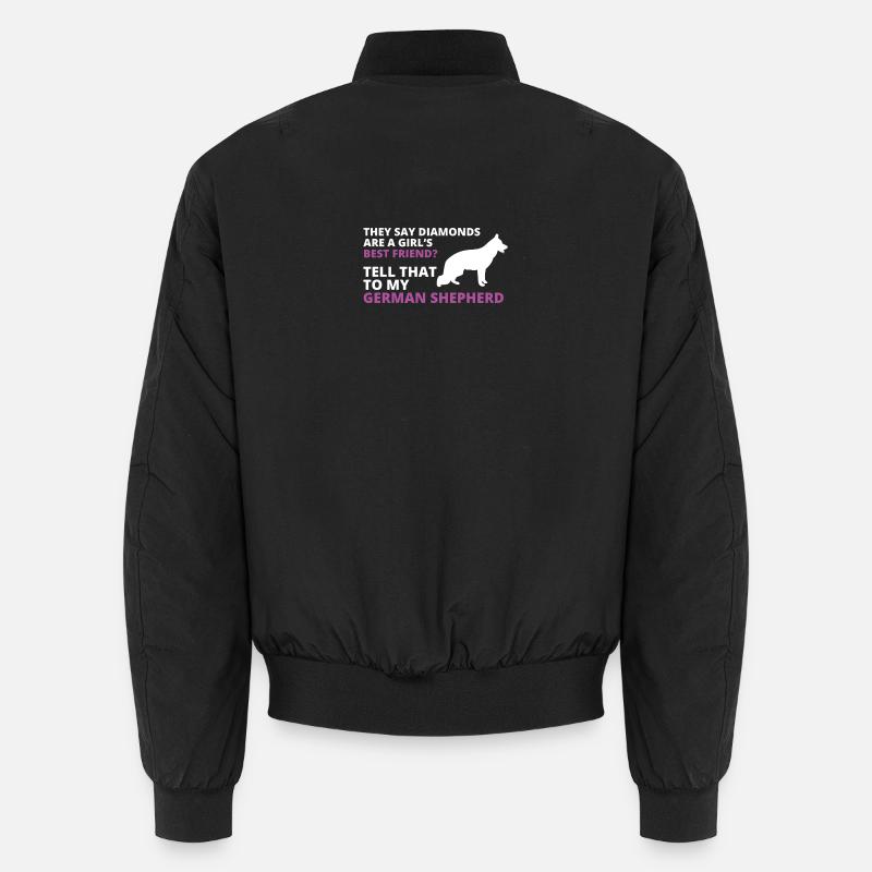 German shepherd Unisex Bomber Jacket