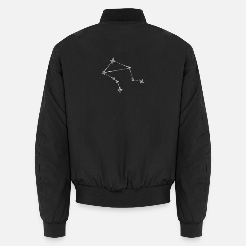 Libra Sternbild – Metallic Zodiac Unisex Bomberjacke