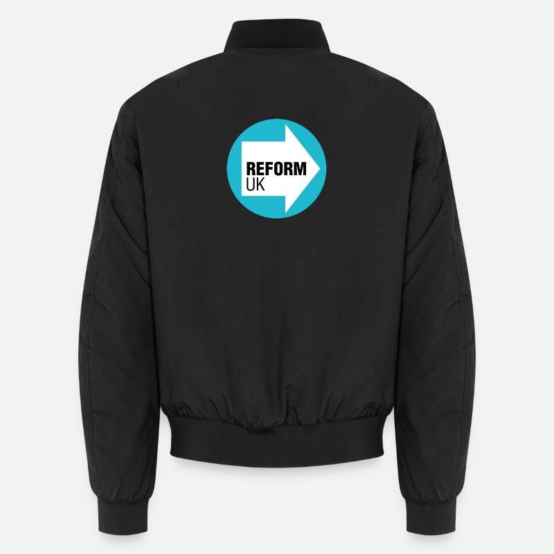 Reform des britischen Logos Unisex Bomberjacke