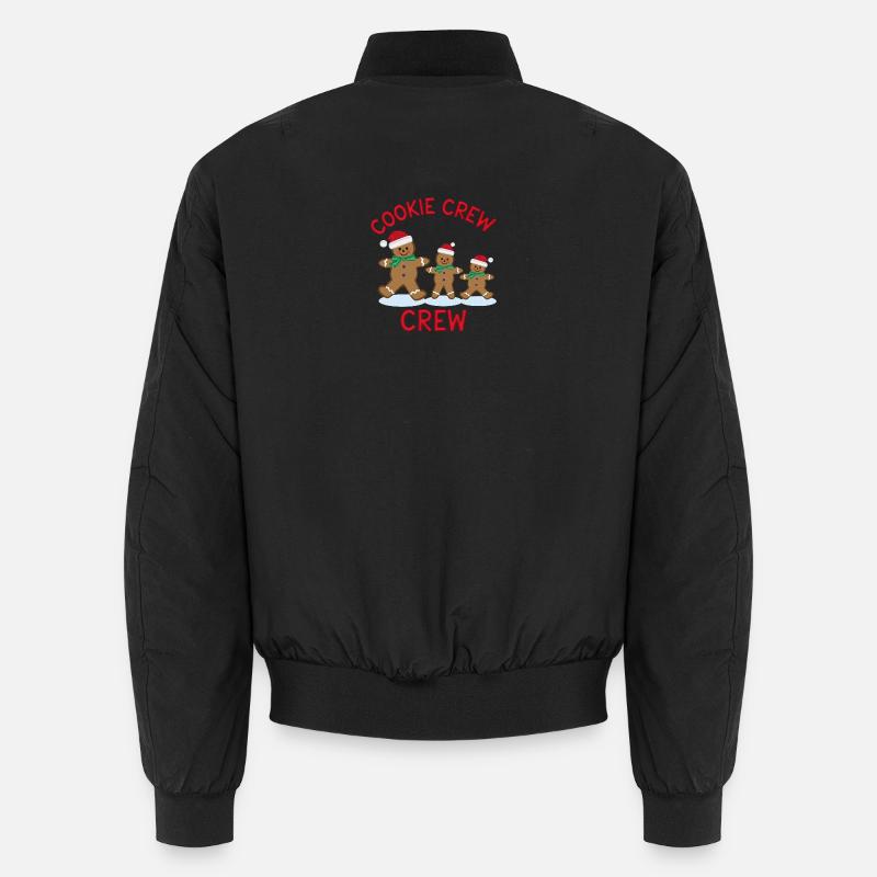 Christmas Cookie Crew Unisex Bomber Jacket