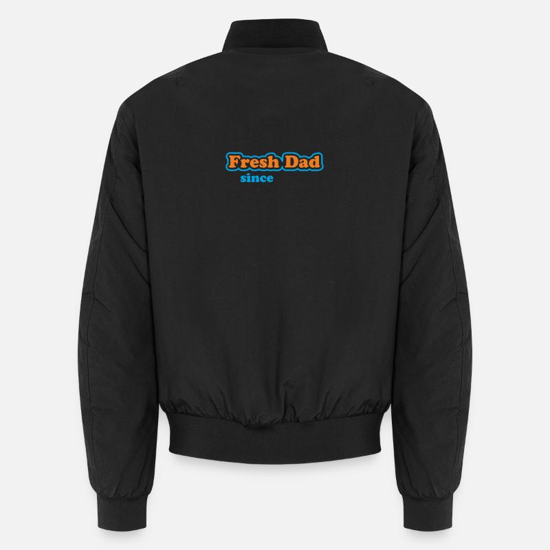 Fresh Dad Since – Déclaration colorée Bomber unisexe