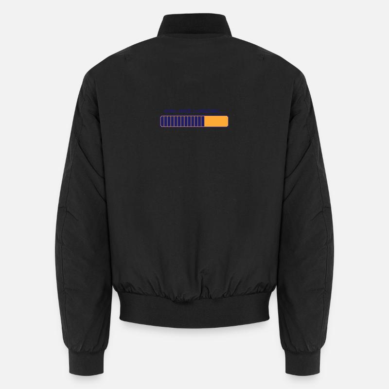 Dad Joke Loading – Pixelbar Unisex Bomber Jacket