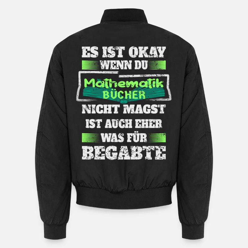 Math Books Unisex Bomber Jacket