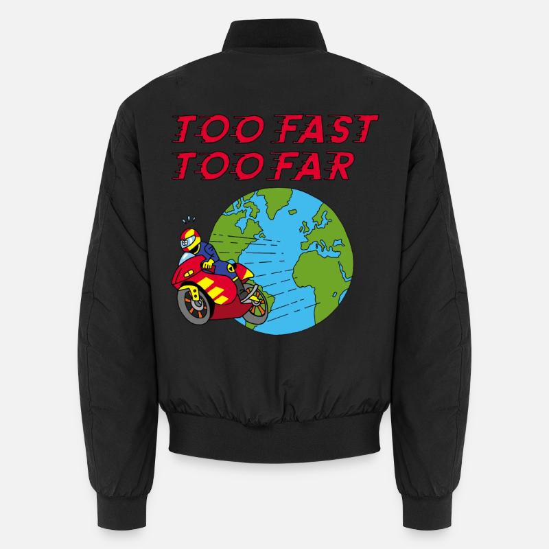 The biker - Unisex Bomber Jacket - black