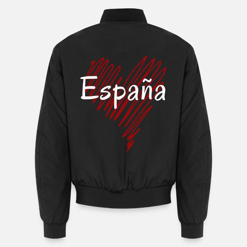Ich liebe Spanien, spanischen Stolz Unisex Bomberjacke