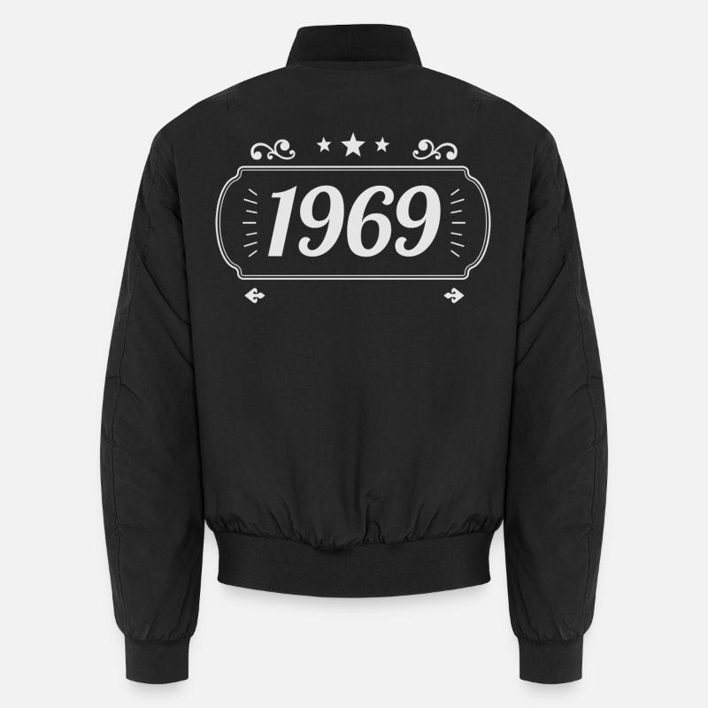 Vintage 1969 Rétro Anniversaire 1969  Bomber unisexe