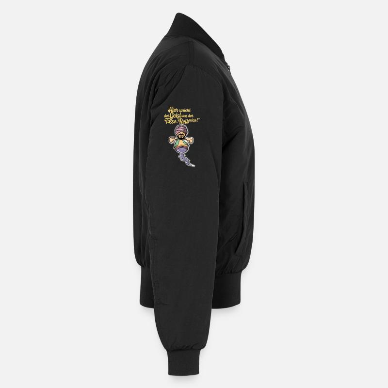 Geist aus der Tasse Unisex Bomberjacke