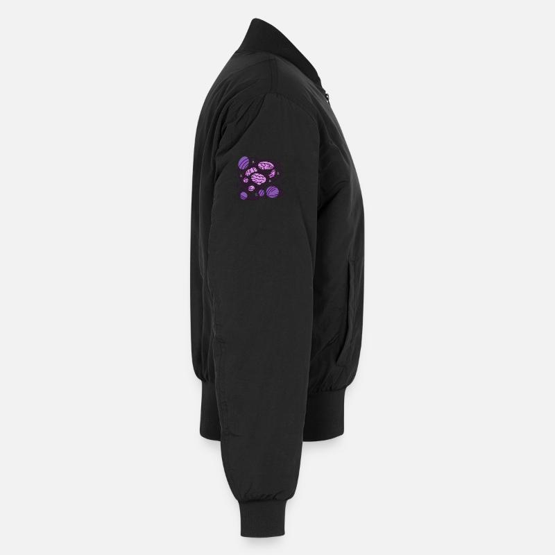 Purple Heart Brain Epilepsy Awareness Bomber unisexe