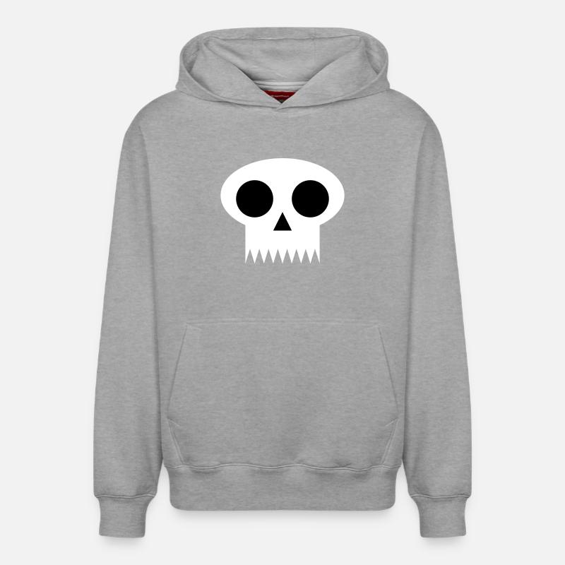 saké - Sweat à capuche unisexe décontracté en coton biologique – de SPREAD - gris chiné