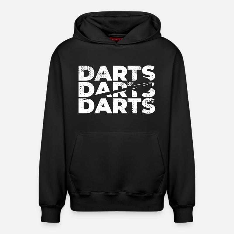 dard - Sweat à capuche unisexe décontracté en coton biologique – de SPREAD - noir