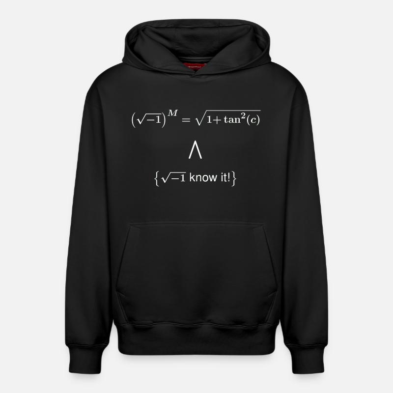 sec_c_know - Relaxed Unisex Organic Hoodie – von SPREAD - Schwarz