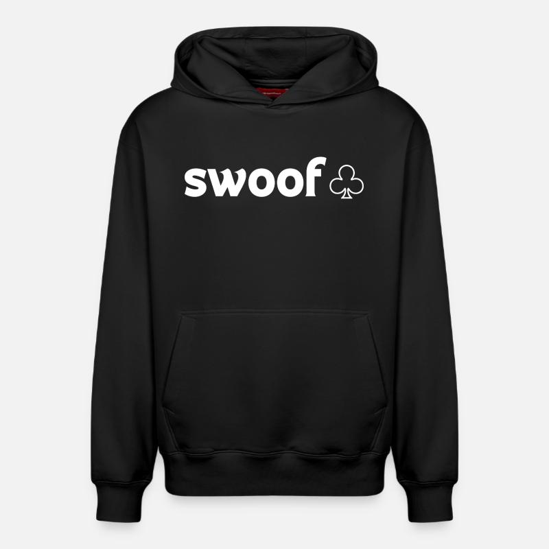 Leider fehlt das Designbild - Relaxed Unisex Organic Hoodie – von SPREAD - Schwarz