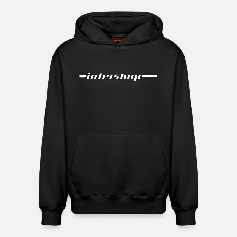 Intershop - Design - Sweat à capuche unisexe décontracté en coton biologique – de SPREAD - noir
