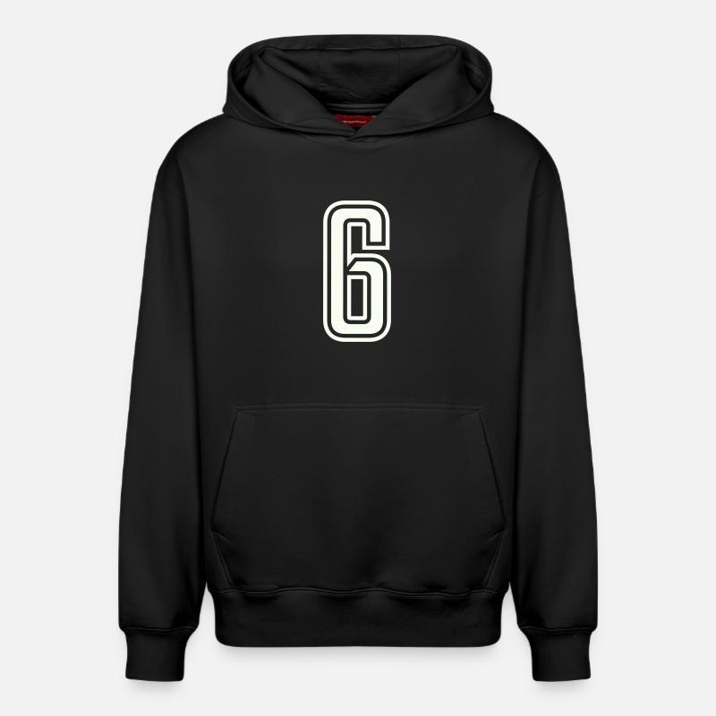 6 - Sweat à capuche unisexe décontracté en coton biologique – de SPREAD - noir