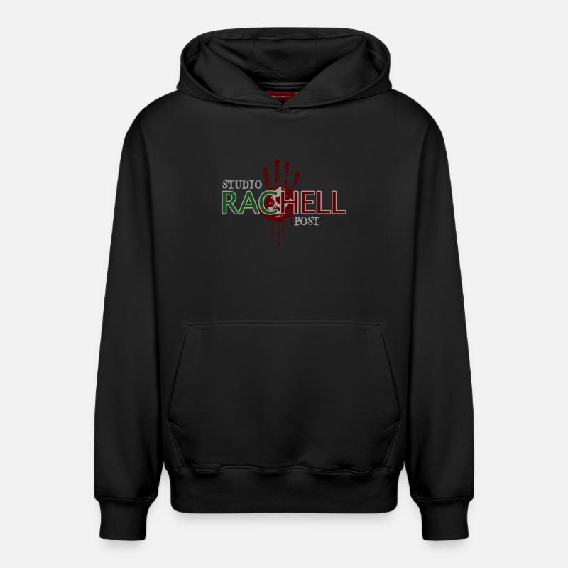 Studio RacHell Post - Sweat à capuche unisexe décontracté en coton biologique – de SPREAD - noir