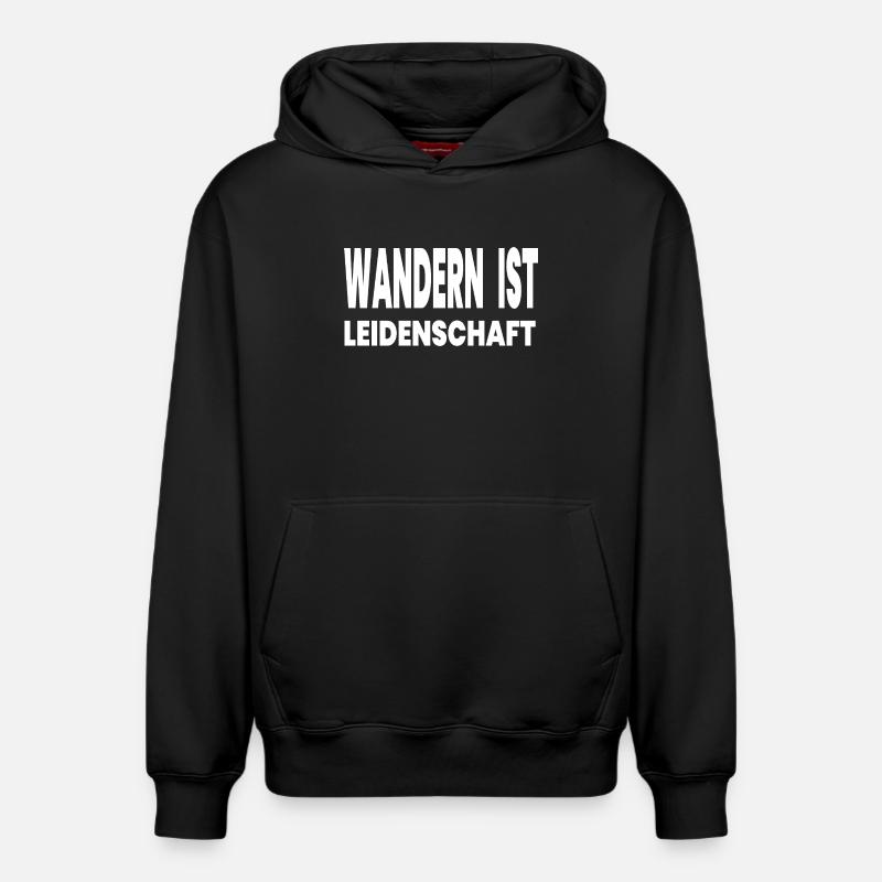 Errer - Sweat à capuche unisexe décontracté en coton biologique – de SPREAD - noir