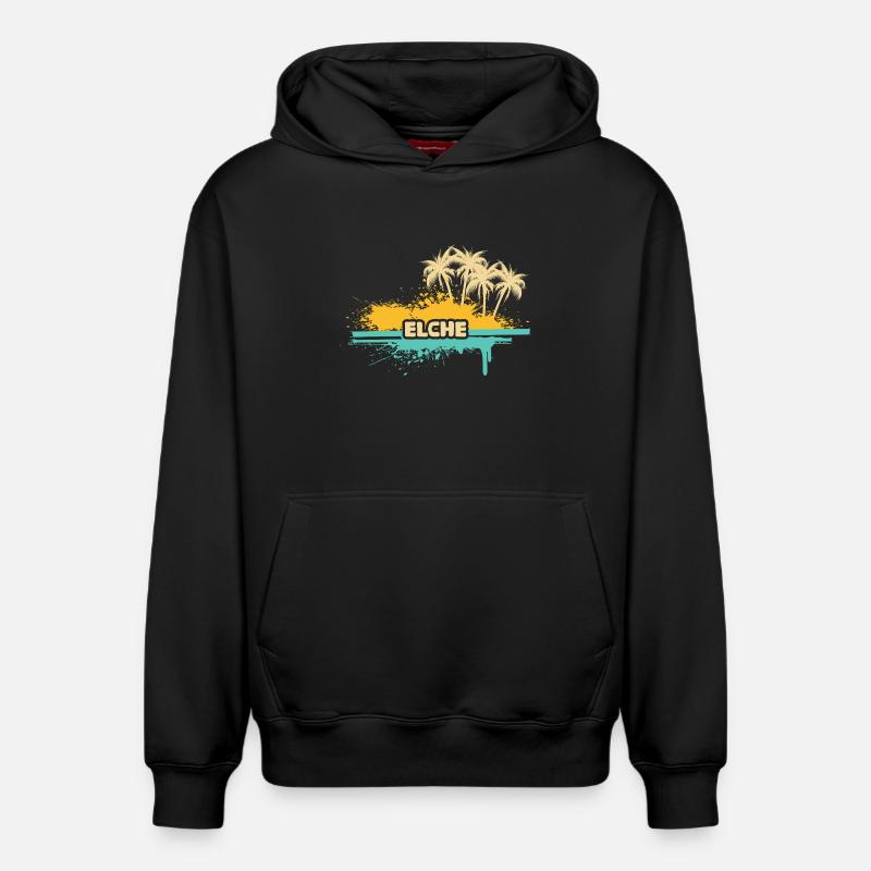 Cadeau pour l’orignal - Sweat à capuche unisexe décontracté en coton biologique – de SPREAD - noir
