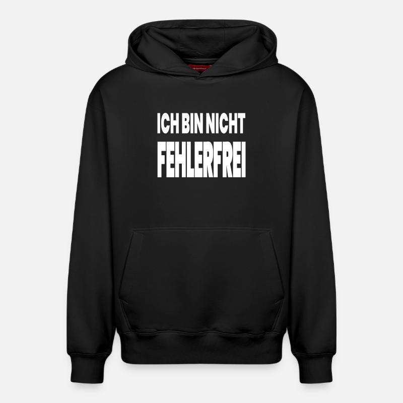 irréprochable - Sweat à capuche unisexe décontracté en coton biologique – de SPREAD - noir