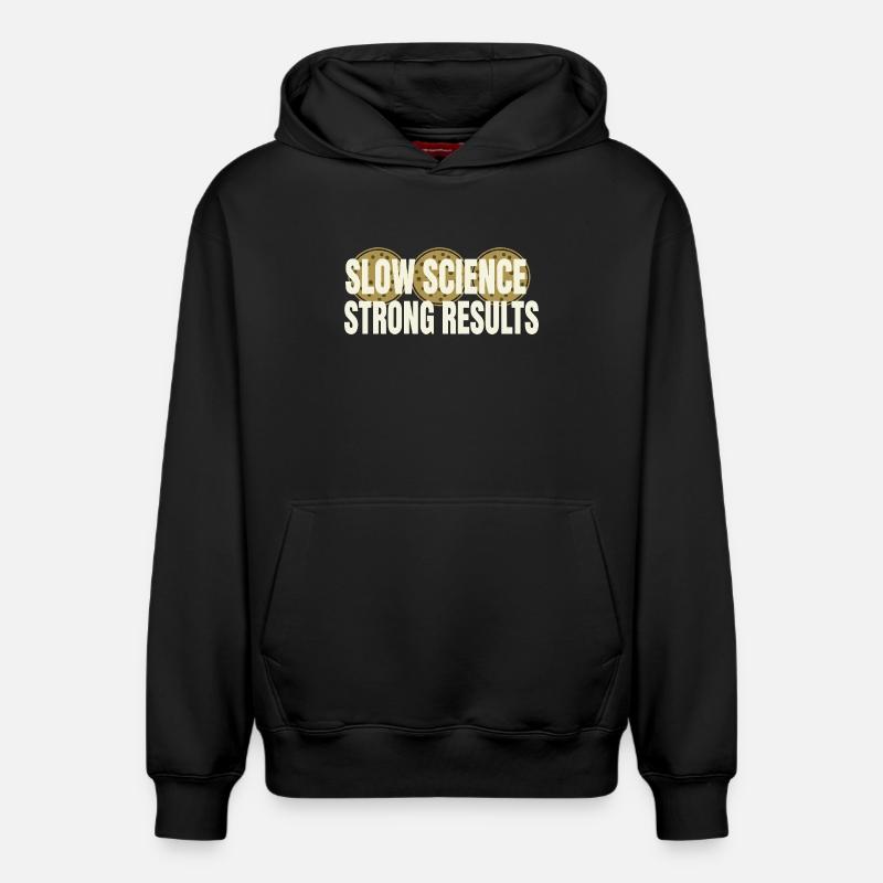 microbiologie - Sweat à capuche unisexe décontracté en coton biologique – de SPREAD - noir
