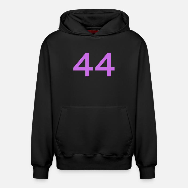 44 - Sweat à capuche unisexe décontracté en coton biologique – de SPREAD - noir