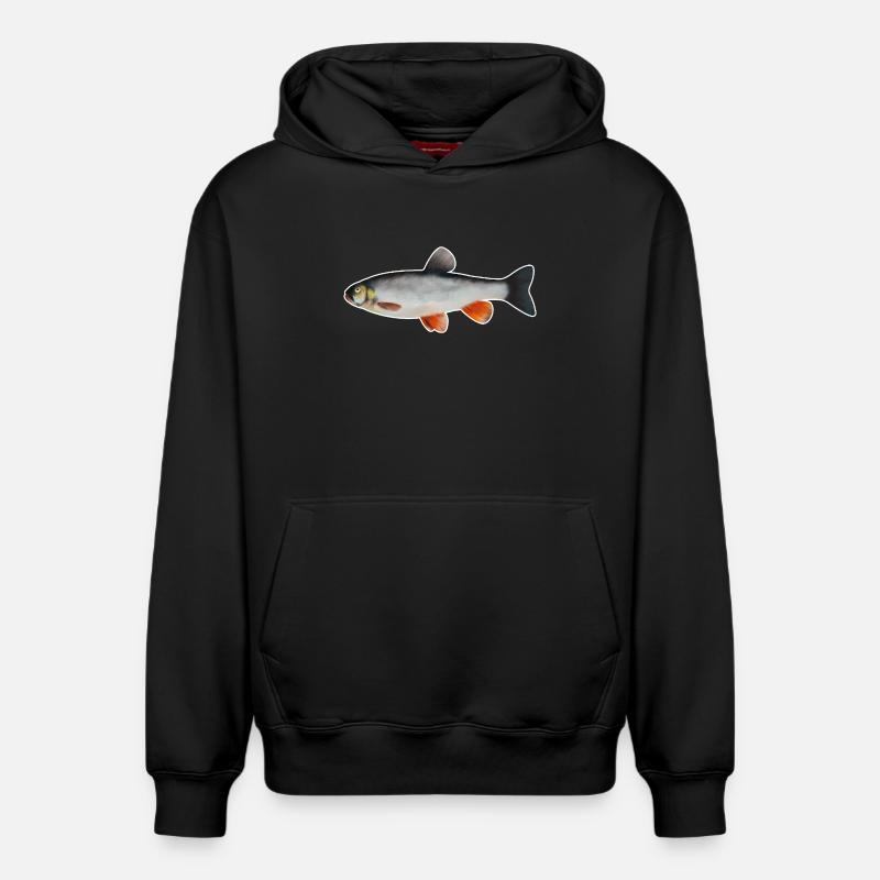 Chub.1 - Sweat à capuche unisexe décontracté en coton biologique – de SPREAD - noir