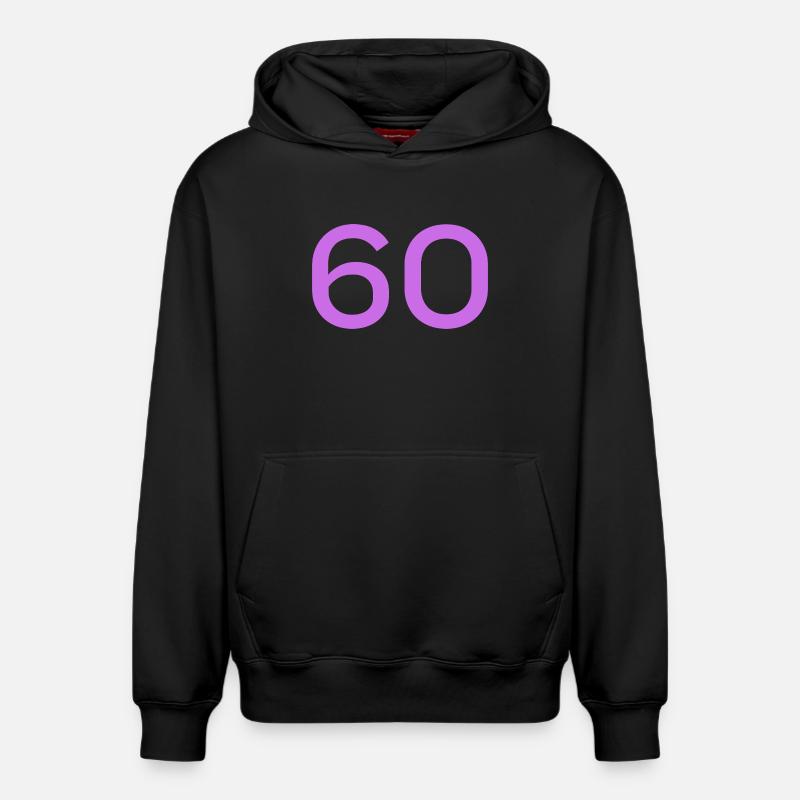 60 - Sweat à capuche unisexe décontracté en coton biologique – de SPREAD - noir