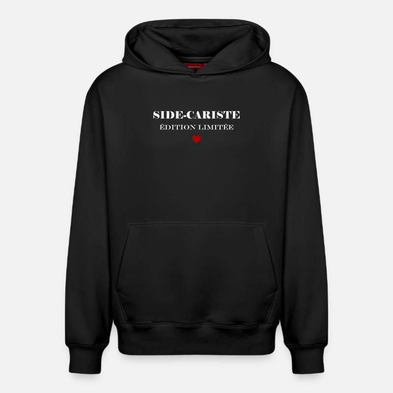 Sidecariste Édition Limitée - Sweat à capuche unisexe décontracté en coton biologique – de SPREAD - noir
