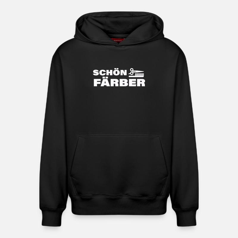 PALLIATEUR - Sweat à capuche unisexe décontracté en coton biologique – de SPREAD - noir