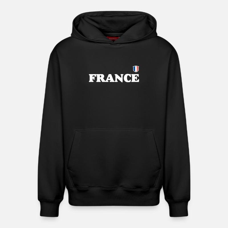 need_image - Sweat à capuche unisexe décontracté en coton biologique – de SPREAD - noir