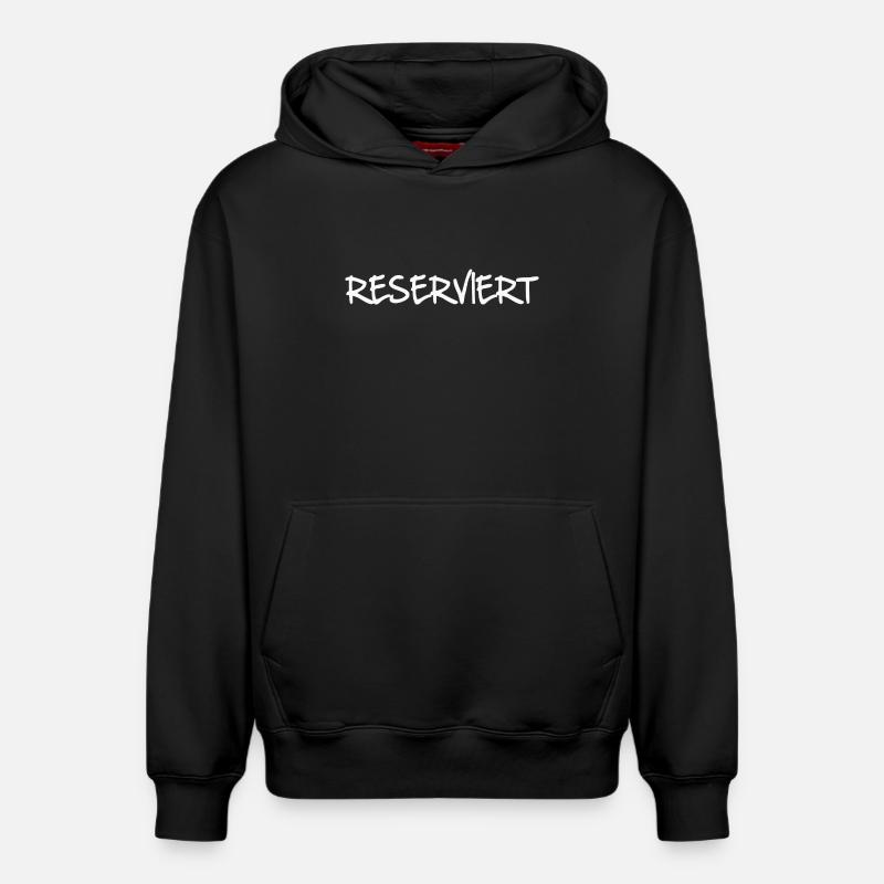 RÉSERVÉ - Sweat à capuche unisexe décontracté en coton biologique – de SPREAD - noir