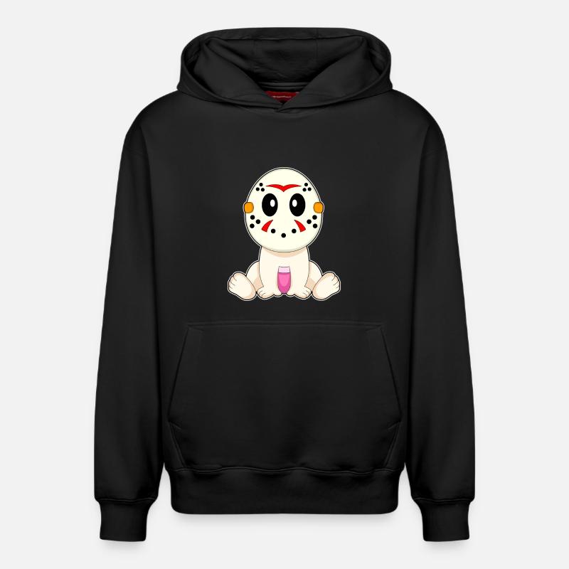 Bébé Halloween - Sweat à capuche unisexe décontracté en coton biologique – de SPREAD - noir