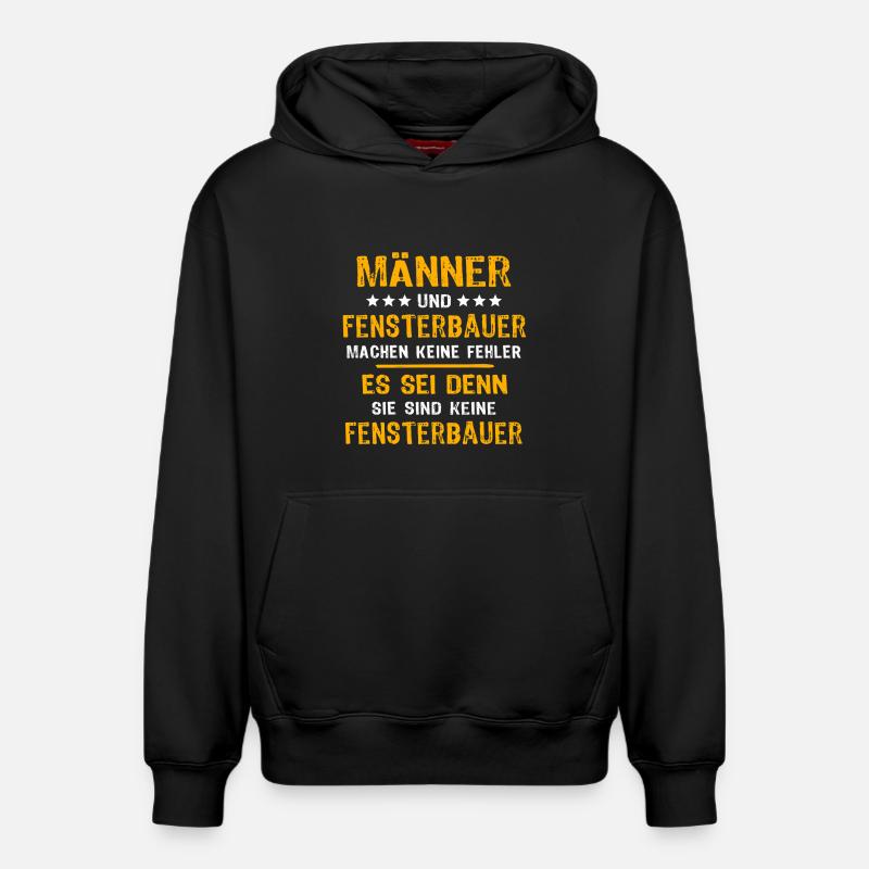 Tontechniker Spruch - Relaxed Unisex Organic Hoodie – von SPREAD - Schwarz