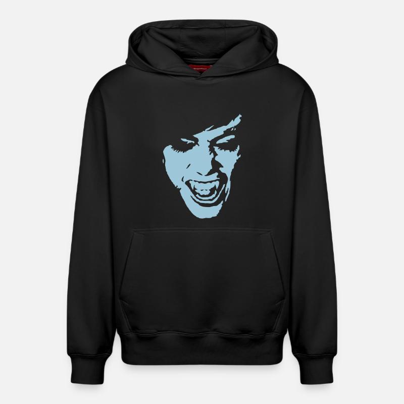 Vampire hug - Sweat à capuche unisexe décontracté en coton biologique – de SPREAD - noir