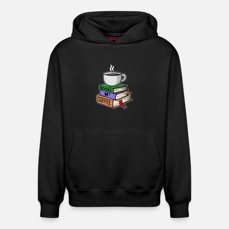 Kaffeetrinker Milchkaffee Kaffee Trinken Statement - Relaxed Unisex Organic Hoodie – von SPREAD - Schwarz