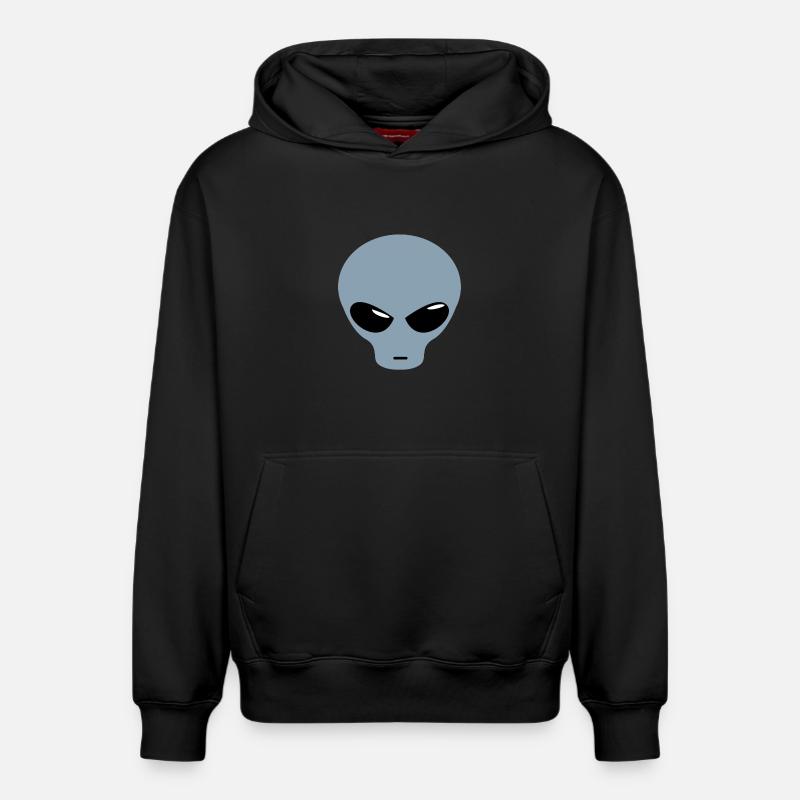 Design extraterrestre - Sweat à capuche unisexe décontracté en coton biologique – de SPREAD - noir